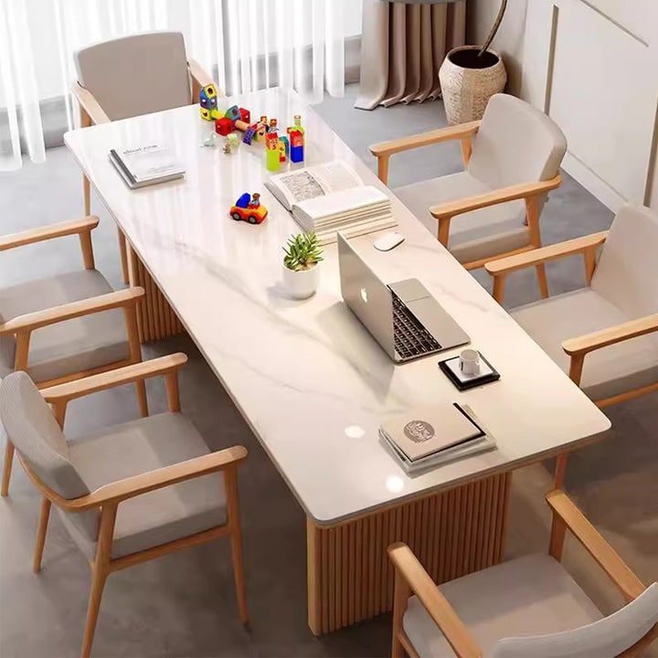 MAS-3099 Masdio Japandi Sintered Stone Dining Table