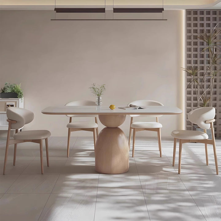 MAS-3100 Masdio Japandi Sintered Stone Dining Table