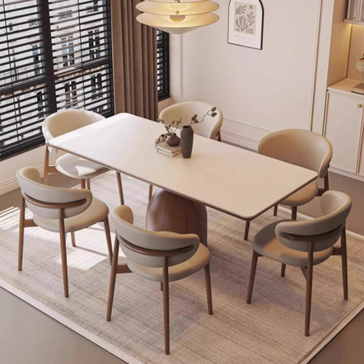 MAS-3100 Masdio Japandi Sintered Stone Dining Table