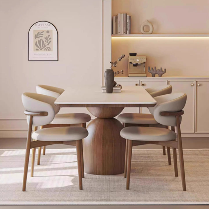 MAS-3100 Masdio Japandi Sintered Stone Dining Table