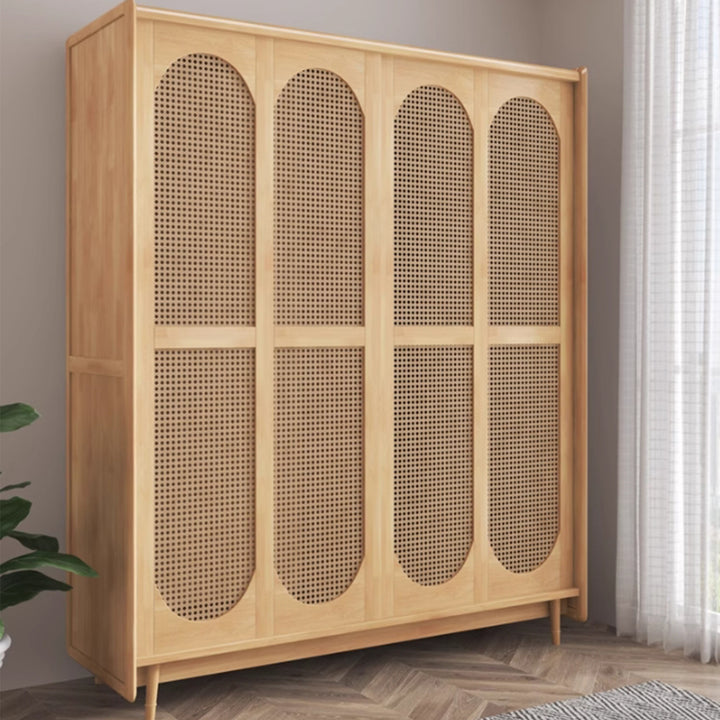MAS-3101 Masido Japandi Solid Wood Wardrobe