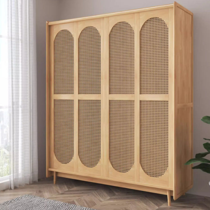 MAS-3101 Masido Japandi Solid Wood Wardrobe