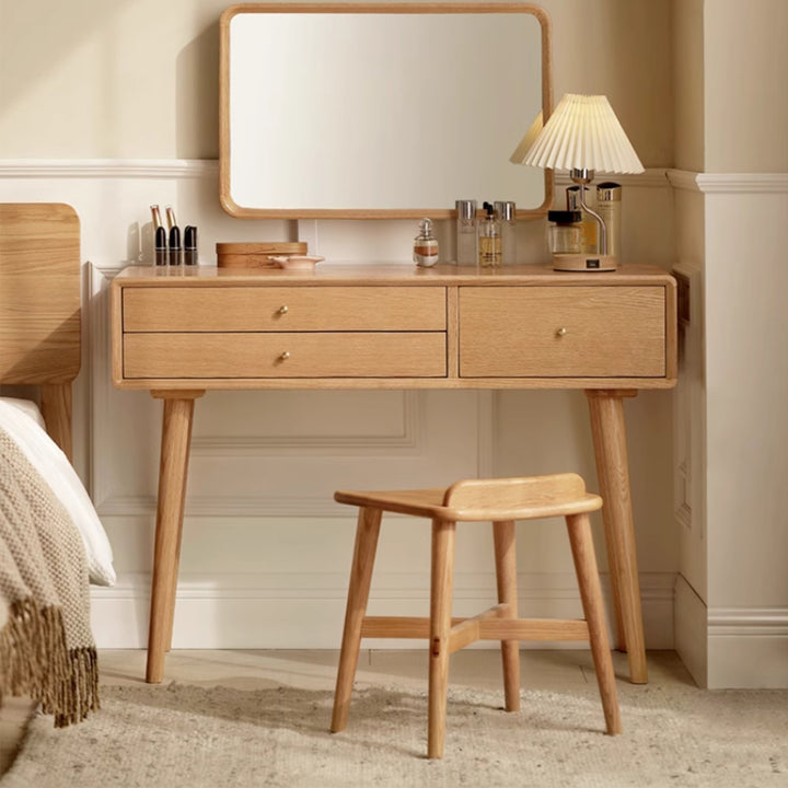 MAS-3111 Masdio Rustic Solid Wood Vanity Table