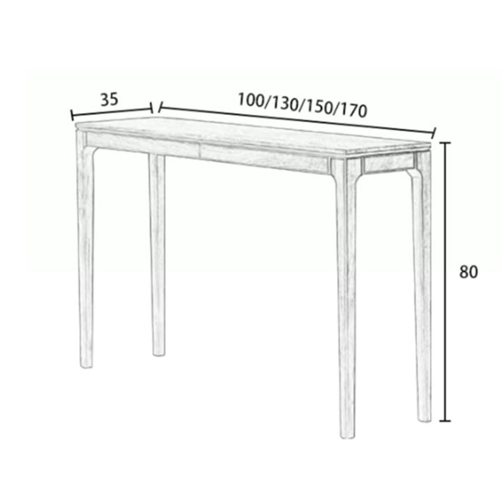 MAS-3112 Masdio Rustic Solid Wood Console Table