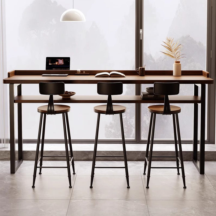 MAS-3125 Masdio Rustic Solid Wood Bar Table