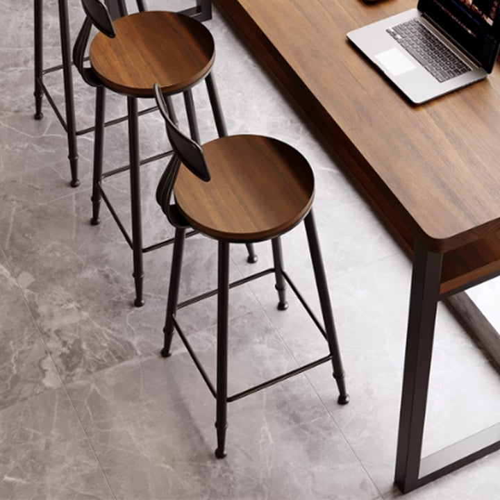MAS-3125 Masdio Rustic Solid Wood Bar Table