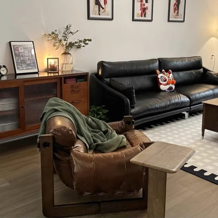MAS-3128 Masdio Modern Leather Lounge Chair
