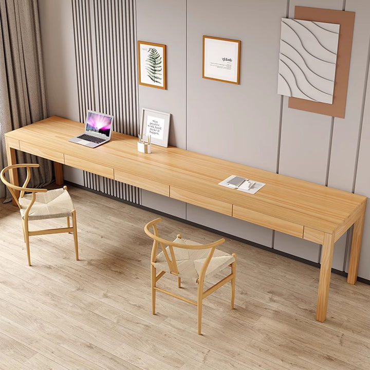 MAS-3134 Masdio Scandinavian Solid Wood Study Table