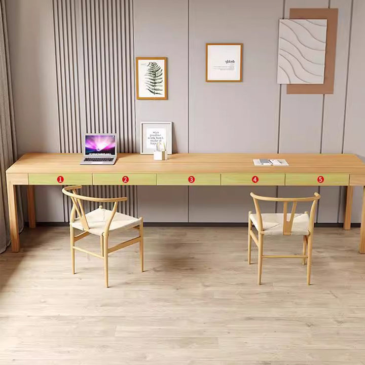 MAS-3134 Masdio Scandinavian Solid Wood Study Table