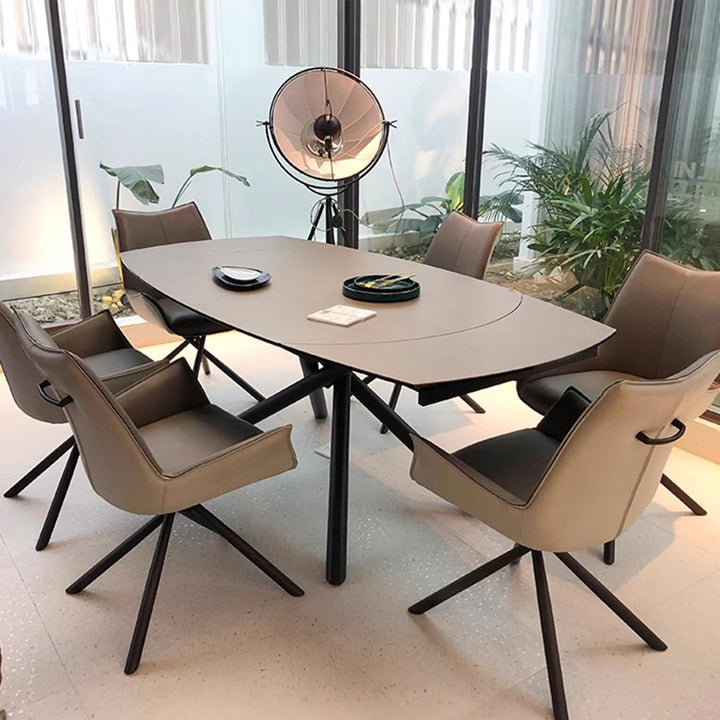 MAS-3135 Masdio Modern Sintered Stone Extendable Dining Table