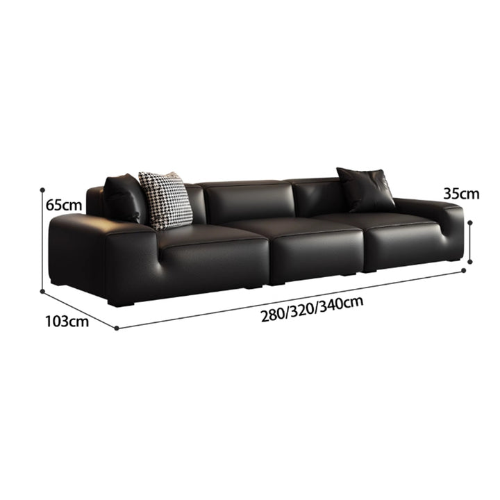 MAS-3141 Masdio Modern Leather Sofa