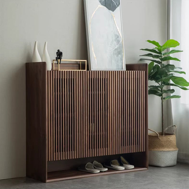 MAS-3143 Masdio Rustic Solid Wood Shoe Cabinet