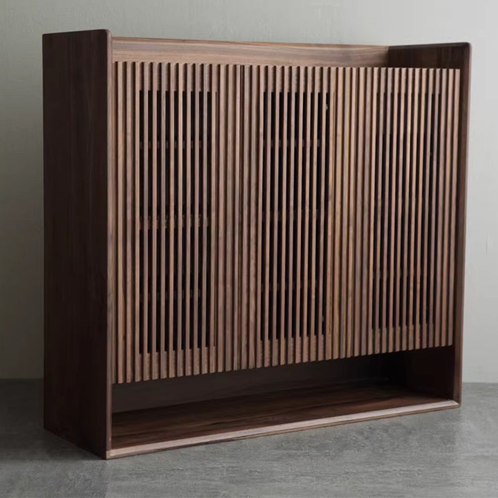 MAS-3143 Masdio Rustic Solid Wood Shoe Cabinet