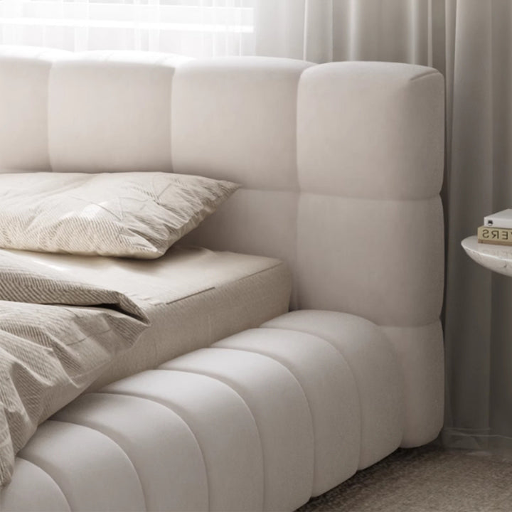 MAS-3144 Masdio Modern Boucle Bedframe
