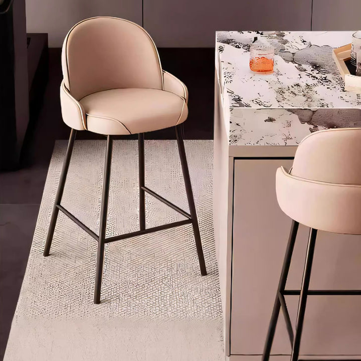 MAS-3156 Masdio Modern Leather Bar Stool