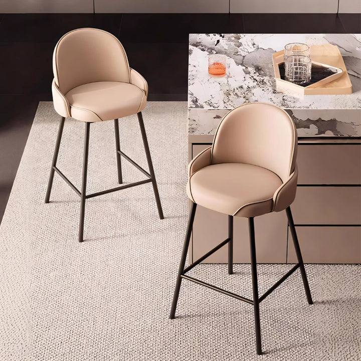 MAS-3156 Masdio Modern Leather Bar Stool