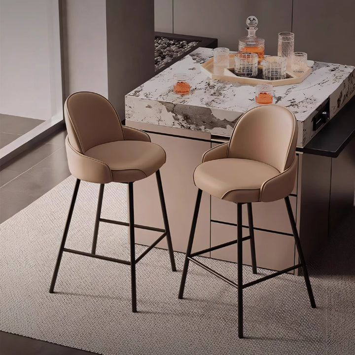 MAS-3156 Masdio Modern Leather Bar Stool