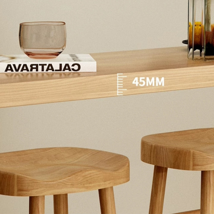 MAS-3157 Masdio Scandinavian Solid Wood Bar Table