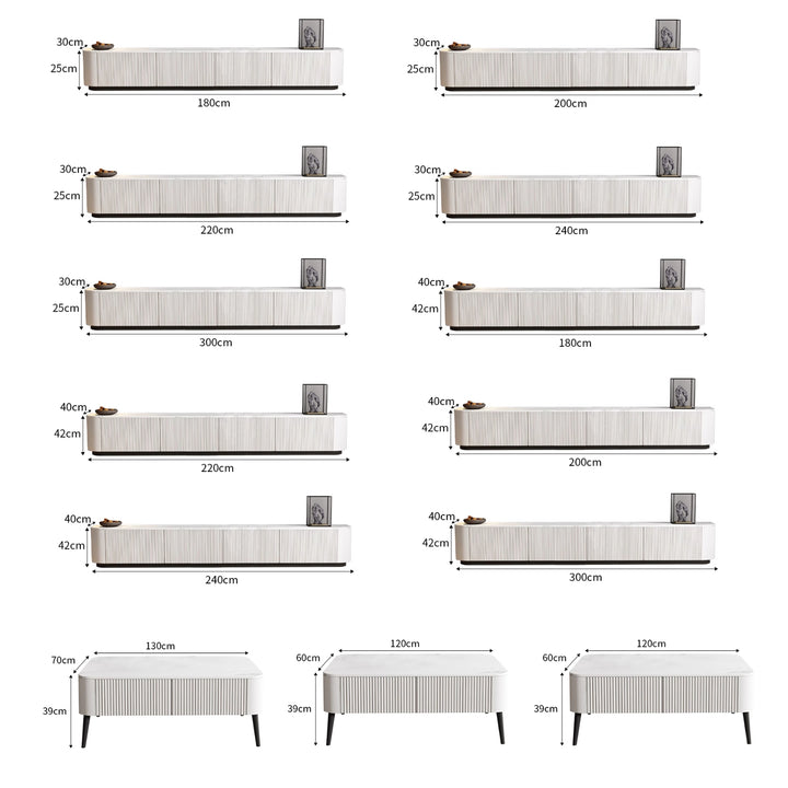 MAS-3162 Masdio Modern Solid Wood TV Console