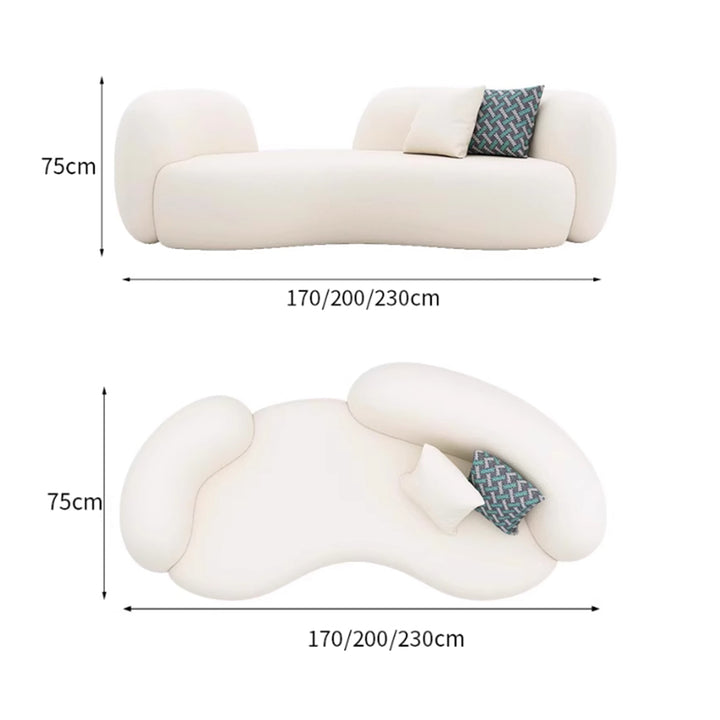 MAS-3165 Masdio Modern Boucle Sofa
