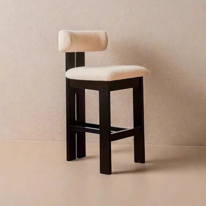 MAS-3168 Masdio Mid-Century Boucle Bar Stool