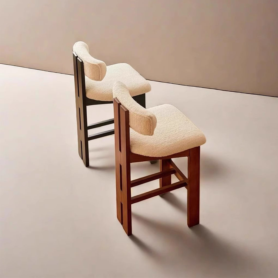 MAS-3168 Masdio Mid-Century Boucle Bar Stool