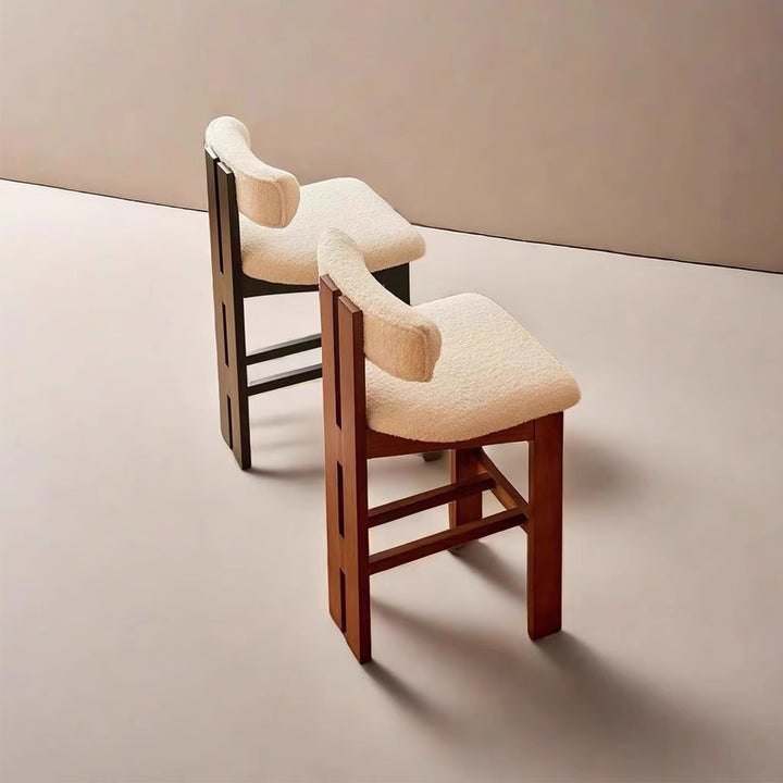 MAS-3168 Masdio Mid-Century Boucle Bar Stool