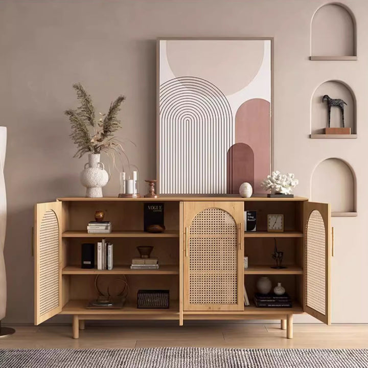 MAS-3174 Masdio Japandi Rattan Sideboard