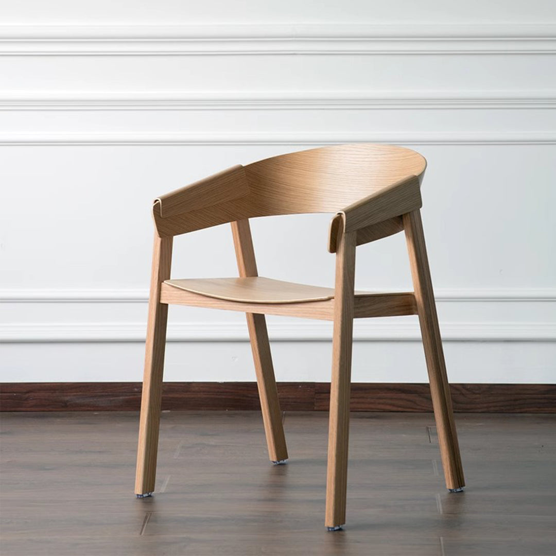 MAS-3176 Masdio Scandinavian Solid Wood Dining Chair