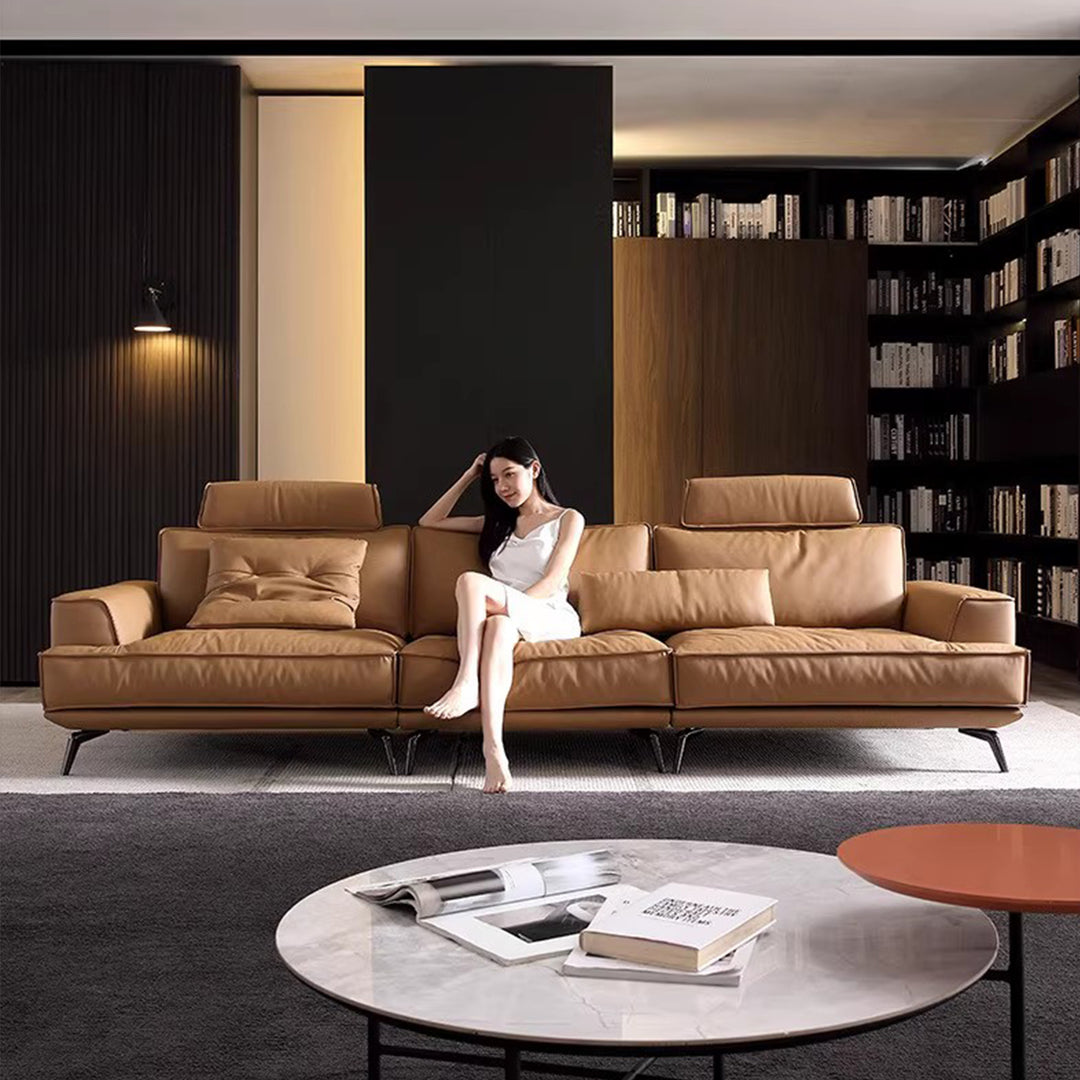 MAS-3180 Masdio Modern Leather Sofa