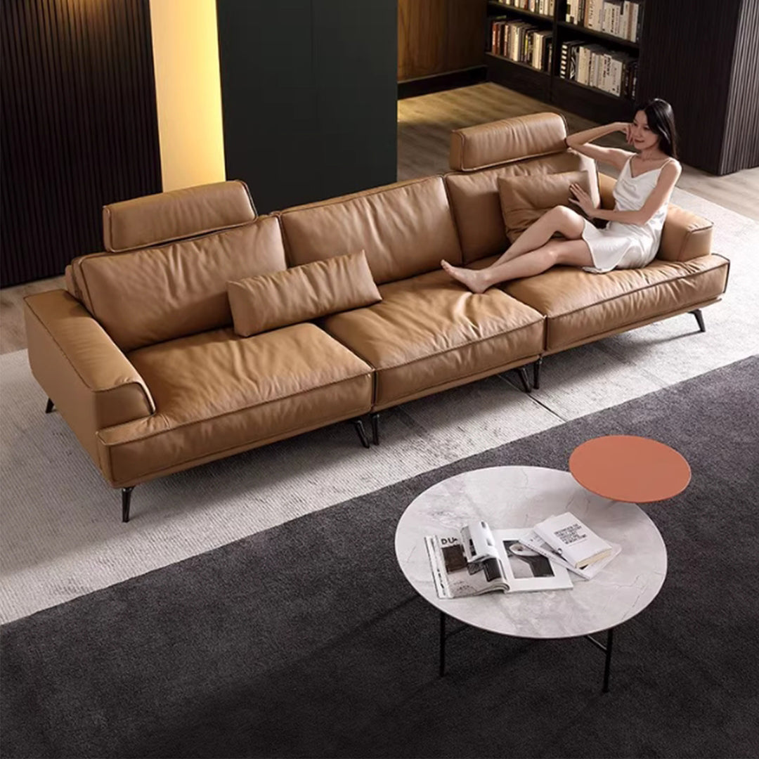 MAS-3180 Masdio Modern Leather Sofa