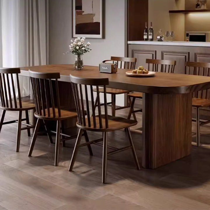 MAS-3188 Masdio Rustic Solid Wood Dining Table