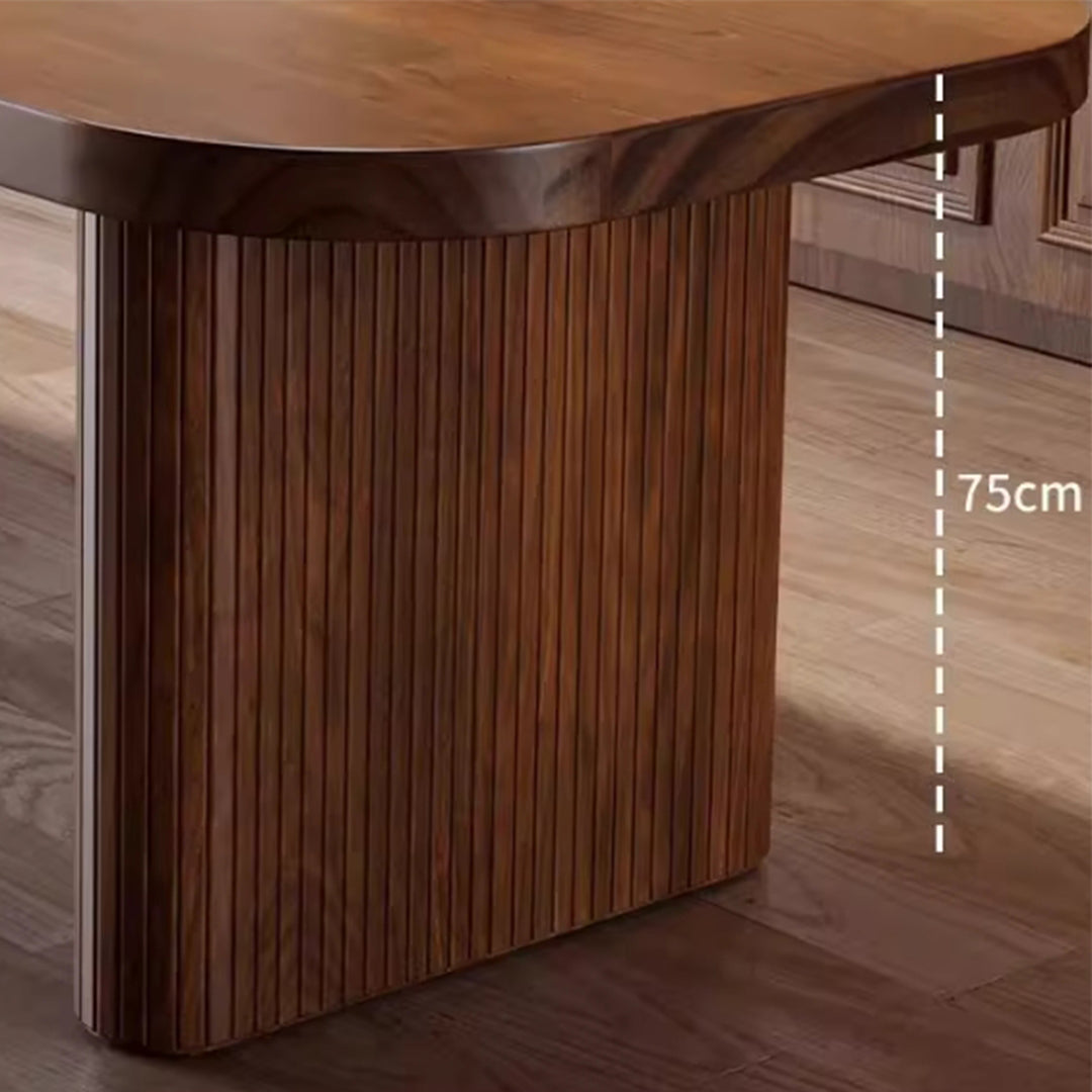 MAS-3188 Masdio Rustic Solid Wood Dining Table