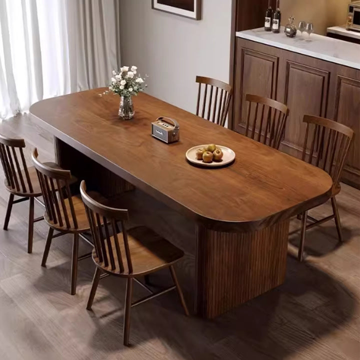 MAS-3188 Masdio Rustic Solid Wood Dining Table