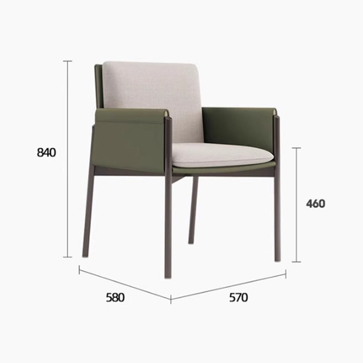MAS-3191 Masdio Modern Leather Dining Chair