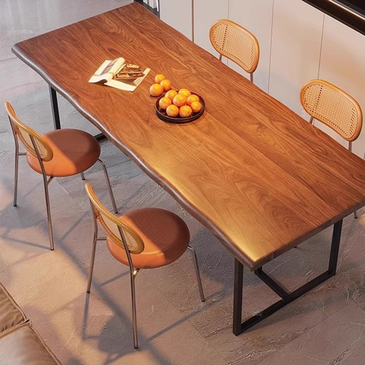 MAS-3195 Masdio Industrial Solid Wood Dining Table