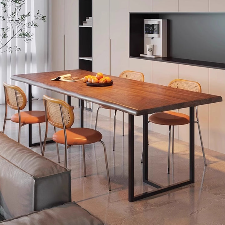 MAS-3195 Masdio Industrial Solid Wood Dining Table