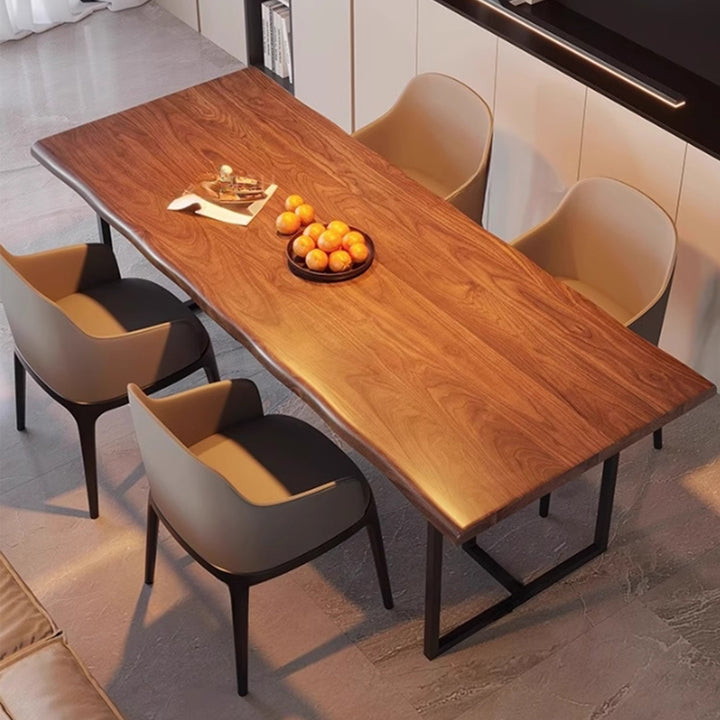 MAS-3195 Masdio Industrial Solid Wood Dining Table