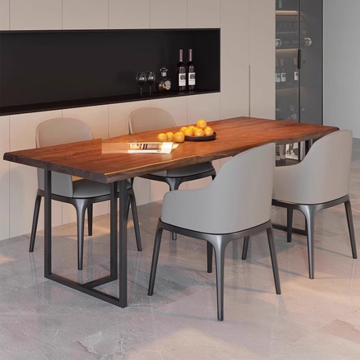 MAS-3195 Masdio Industrial Solid Wood Dining Table
