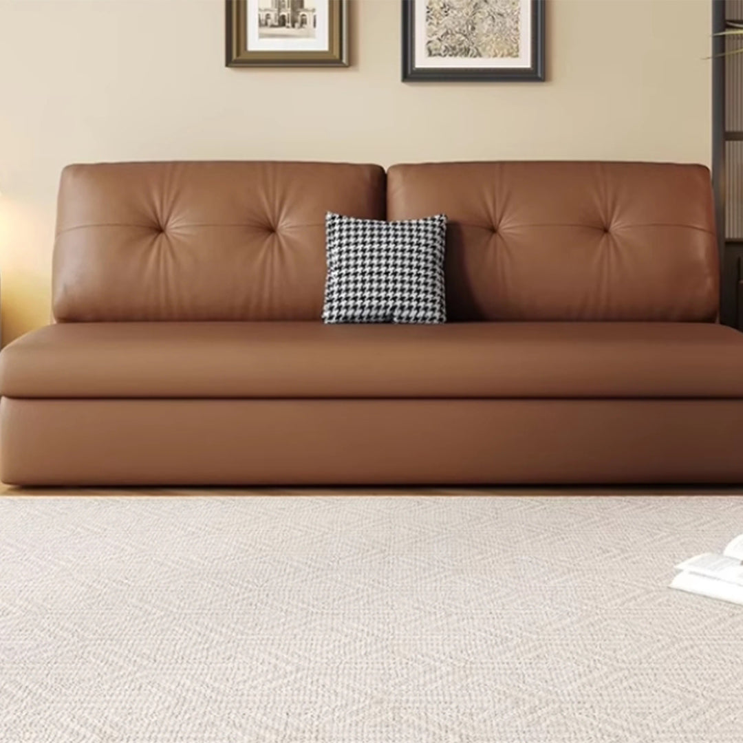 MAS-3196 Masdio Modern Leather Sofa Bed