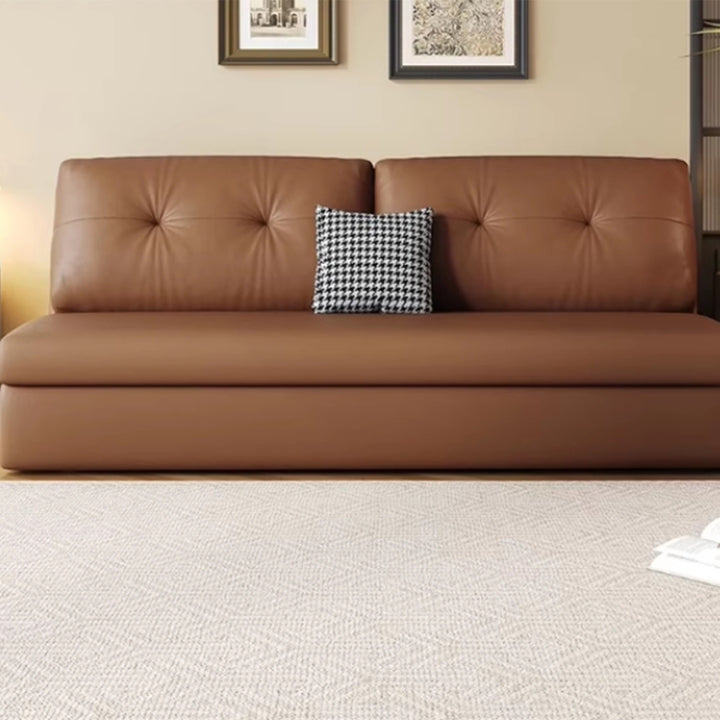 MAS-3196 Masdio Modern Leather Sofa Bed