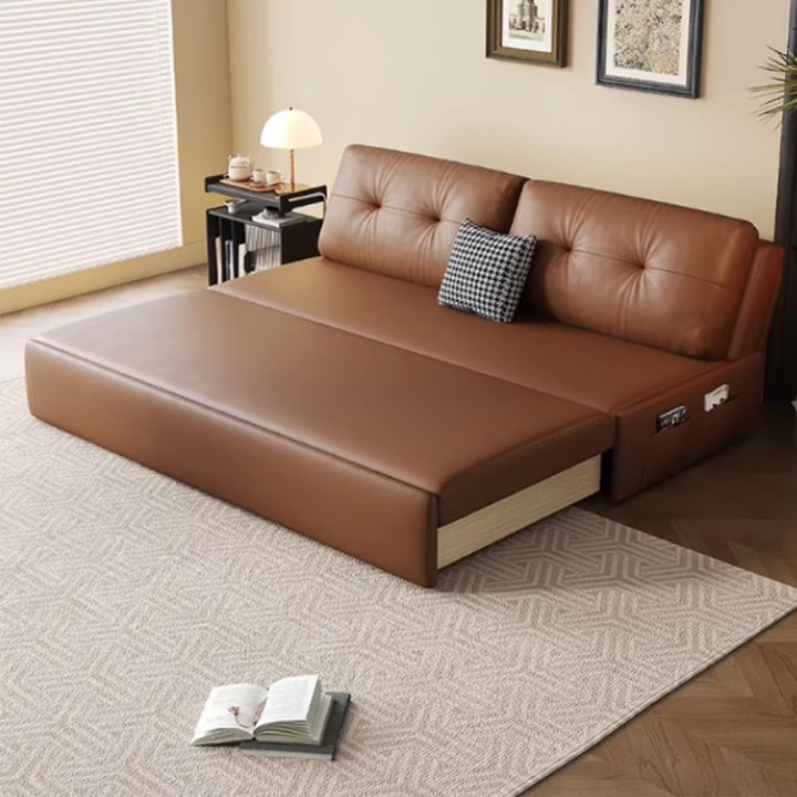 MAS-3196 Masdio Modern Leather Sofa Bed