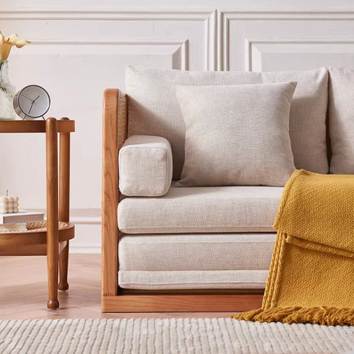 MAS-3197 Masdio Japandi Rattan Sofa Bed