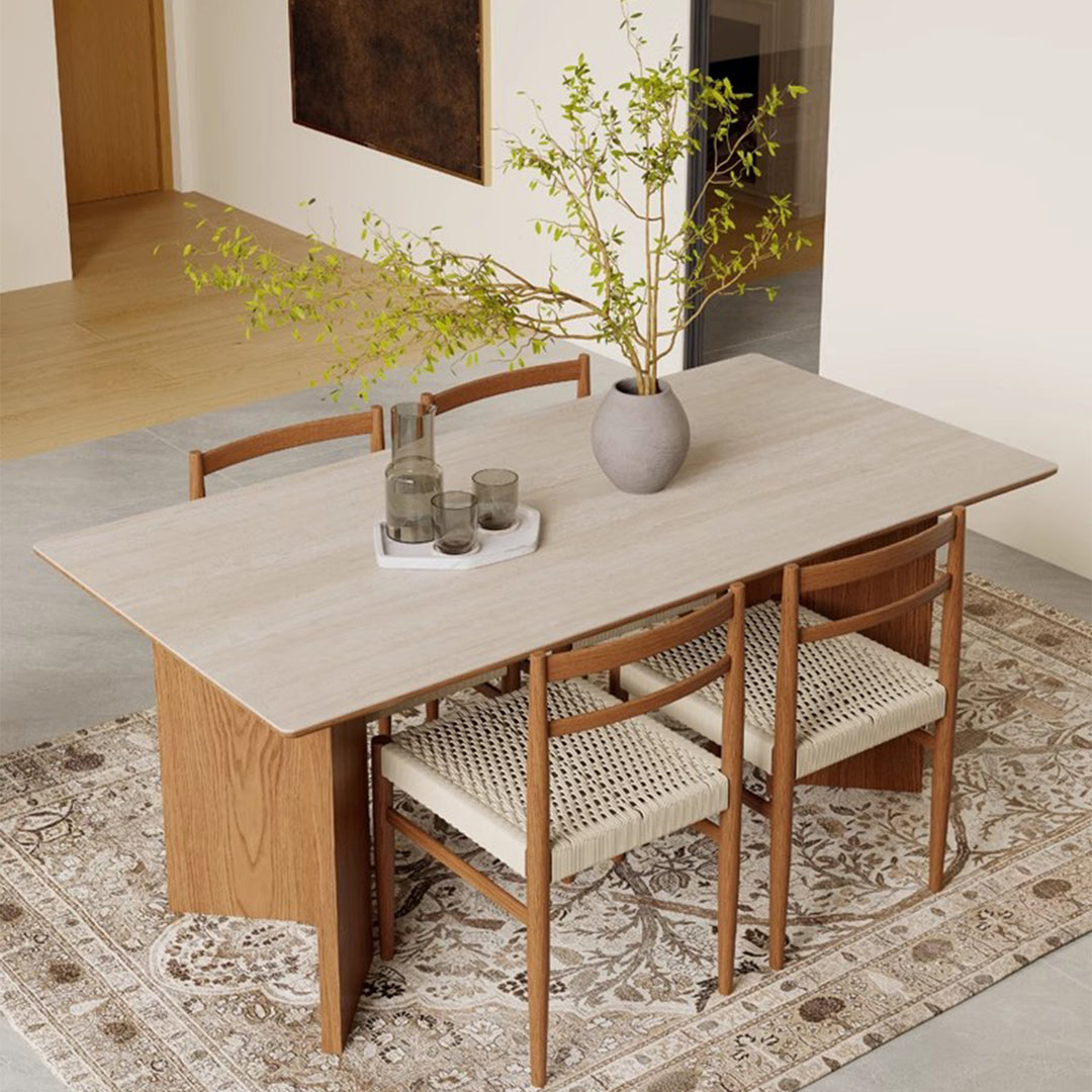 MAS-3207 Masdio Wabi Sabi Sintered Stone Dining Table