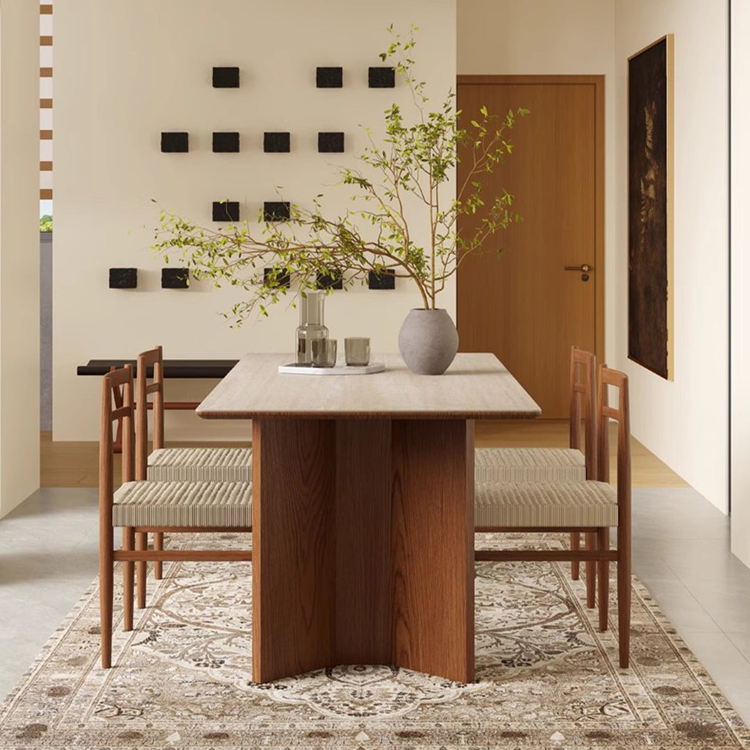 MAS-3207 Masdio Wabi Sabi Sintered Stone Dining Table