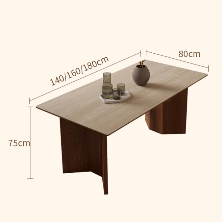 MAS-3207 Masdio Wabi Sabi Sintered Stone Dining Table