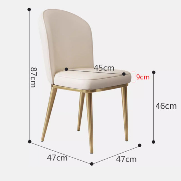 MAS-3219 Masdio Modern Leather Dining Chair