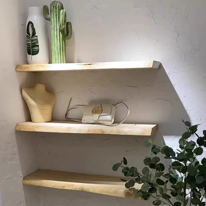 MAS-3224 Masdio Solid Wood Floating Shelf