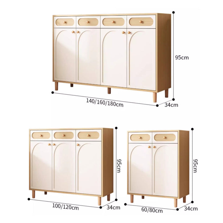 MAS-3230 Masdio Japandi Shoe Cabinet