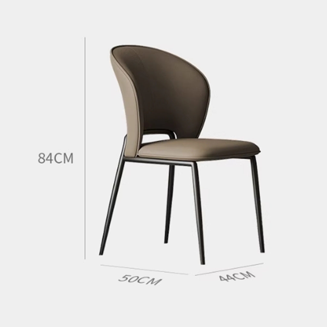 MAS-3233 Masdio Modern Leather Dining Chair